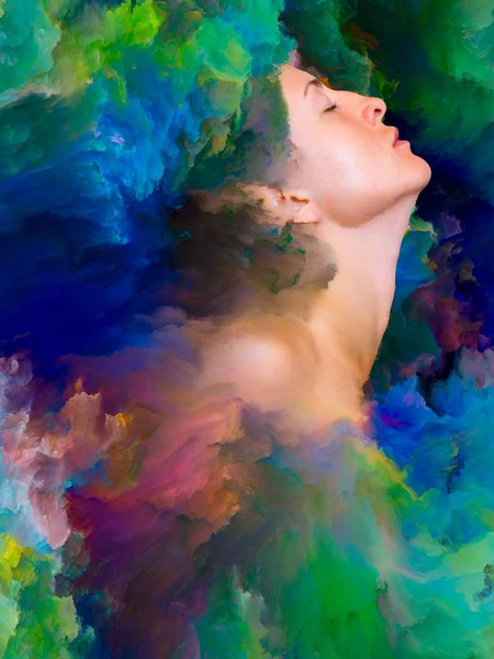 Dromen van kleur — Stockfoto