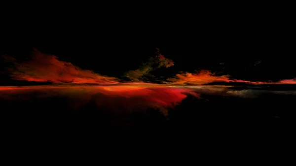 Obliczanie zachód słońca — Zdjęcie stockowe