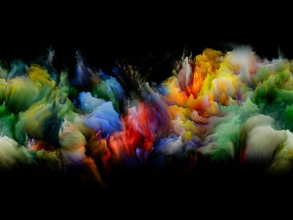Fumaça abstrata colorida — Fotografia de Stock