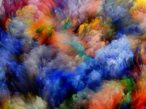 Pintura abstracta colorida —  Fotos de Stock