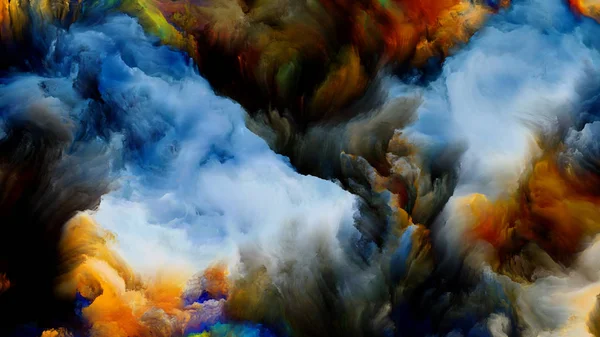 Abstrakter Farbfleck — Stockfoto