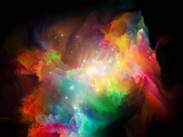 Cosmic Paint. — Stock Photo, Image