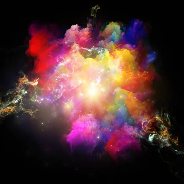Acceleration of Color Space — Stock Photo, Image