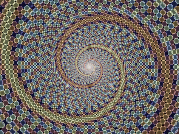 Modello a spirale — Foto Stock