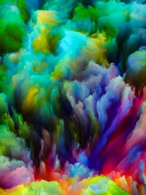 Soyut renk Dünyası