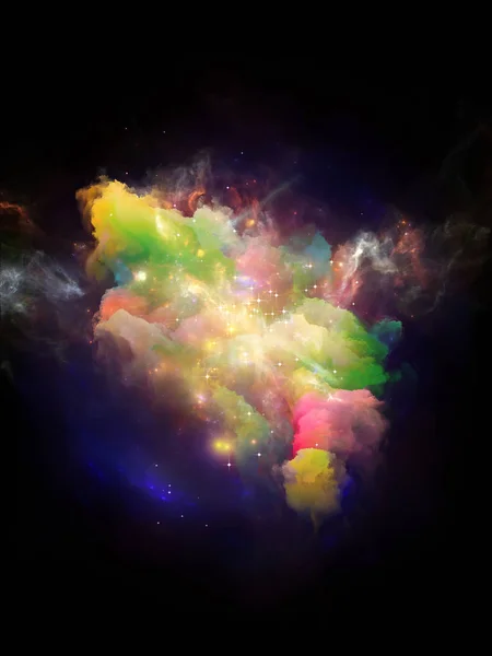 Energia spațiului de culoare — Fotografie, imagine de stoc