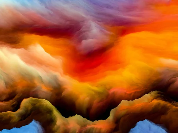 Видение облаков — стоковое фото
