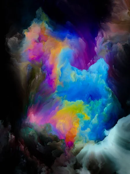 Colorful Abstract Paint — Stock Photo, Image