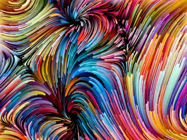 Abstracte kleur Swirls — Stockfoto