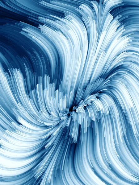 Blue Swirl — Stock Photo, Image