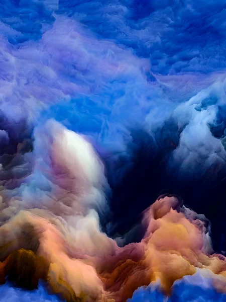 Sztuczne Cloudscape — Zdjęcie stockowe