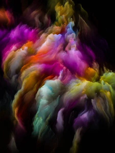 Färger i rymden — Stockfoto