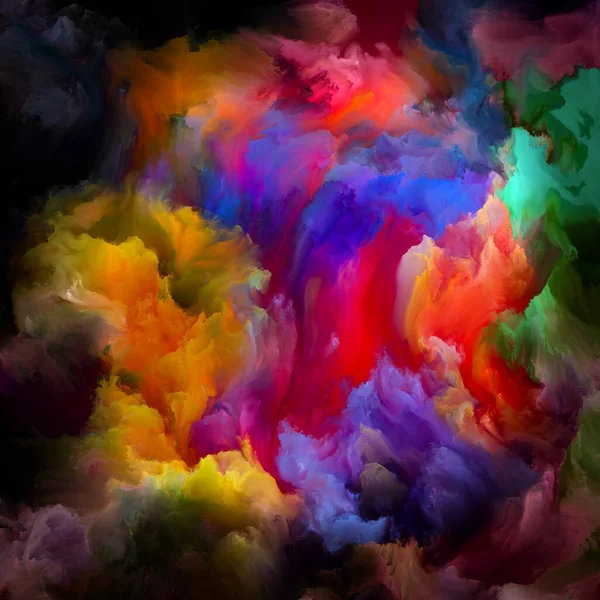 Nubes abstractas coloridas —  Fotos de Stock