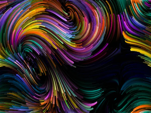 Colorful Swirls — Stock Photo, Image