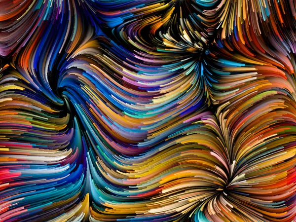 Färgglada virvlar — Stockfoto