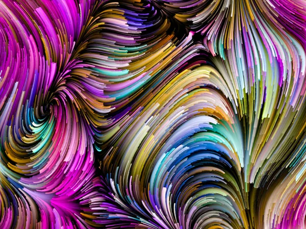 Redemoinhos coloridos — Fotografia de Stock