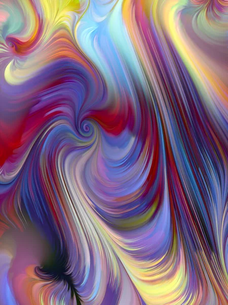 Virtual Color Flow — Stock Photo, Image