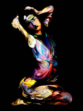 Resim PozU Figür Boyama.