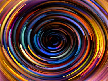 Renkli Tekerlek Girdabı