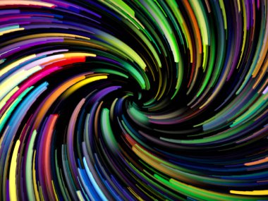 Renkli Tekerlek Girdabı