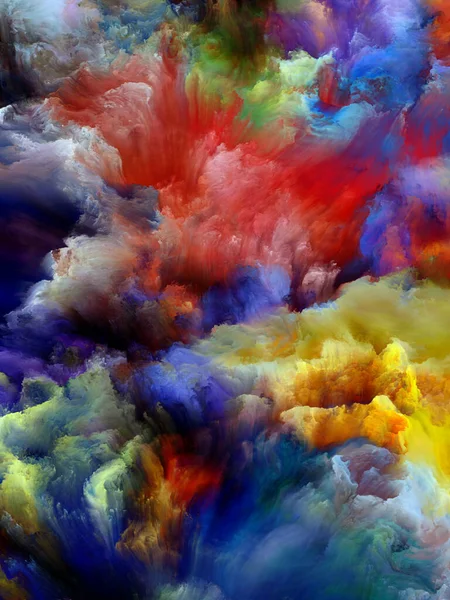 Fumaça abstrata colorida — Fotografia de Stock