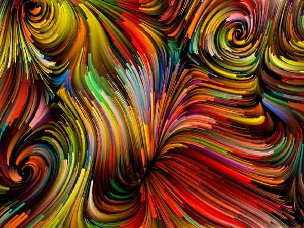 Цветные вихри — стоковое фото