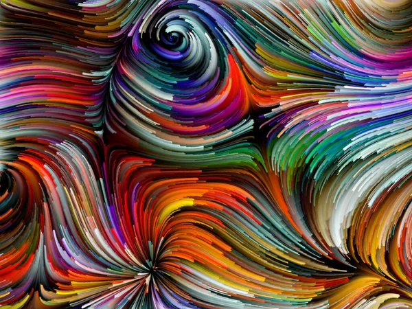 Renkli swirls — Stok fotoğraf