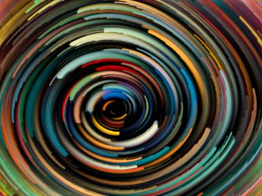 Renkli Tekerlek Girdabı