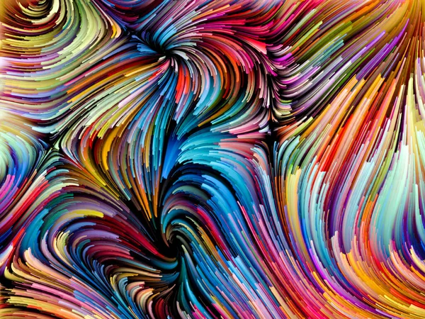 Renkli swirls — Stok fotoğraf