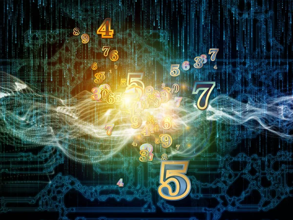 Numeric Space — Stock Photo, Image