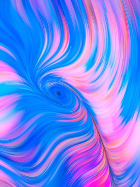 Hareketli Boya. Görsel Parfüm serisi. Sanat, tasarım ve teknoloji konusunda canlı tonlar ve degradeler akışının arka plan tasarımı