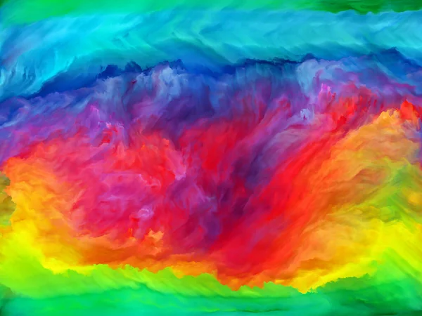 Nubes Fractales Dinámicas Color Para Usar Como Fondo Extra Vibrante — Foto de Stock