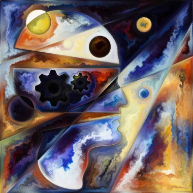 Benlik Biçimleri. Colors In Us serisi. Yaşam, drama, şiir ve algı projeleri için insan siluetleri, sanat dokuları ve renklerinden oluşan arkaplan etkileşimi