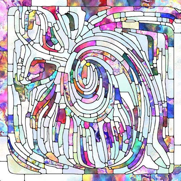 Kirche Glas Der Natur Serie Abstrakte Hintergrundkomposition Aus Farben Texturen — Stockfoto