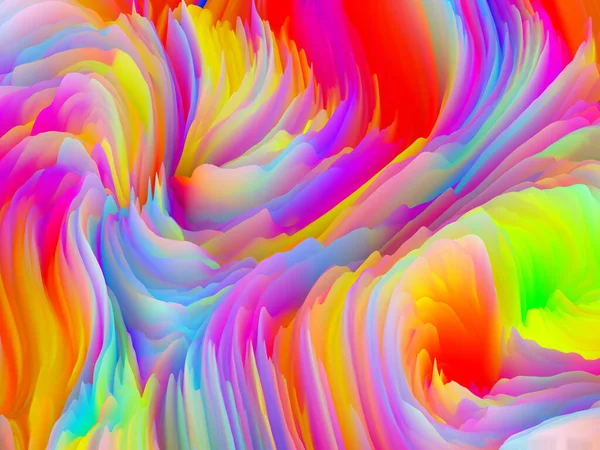 Σειρά Color Storm Αποτύπωση Της Κίνησης Του Εικονικού Πολύχρωμο Αφρό — Φωτογραφία Αρχείου