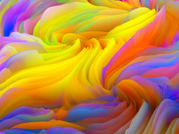 Serie Tormenta Color Representación Espuma Saturada Abstracta Para Servir Como —  Fotos de Stock