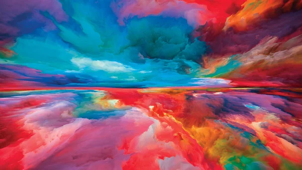 Nubes Luz Escapar Serie Reality Arreglo Creativo Colores Texturas Surrealistas — Foto de Stock