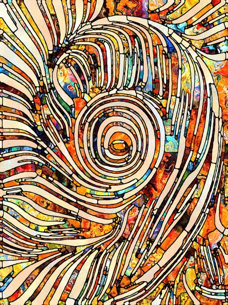 Сломанные Текстуры Серия Unity Stained Glass Дизайн Фона Фрагментов Цвета — стоковое фото