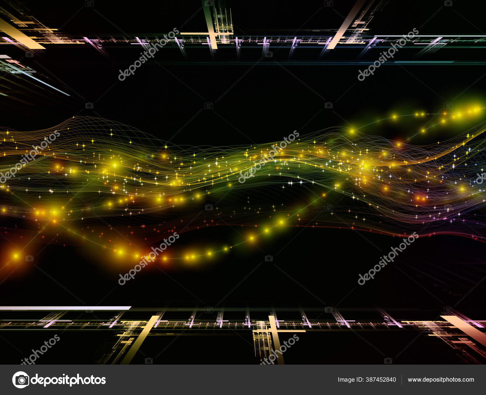 Space Logic Virtual Wave Series Creative Arrangement Horizontal Sine