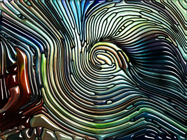 Serie Liquid Pattern Visivamente Attraente Sfondo Vetro Colorato Che Ricorda — Foto Stock