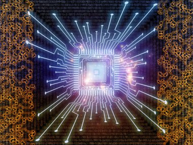 İşlemci ve bilgisayar bilimi ve modern teknoloji konularındaki soyutlamalar