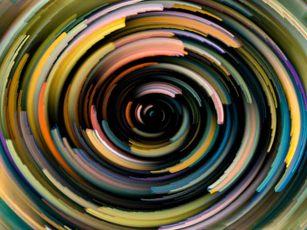 Série Color Spin Duhové Víření Pozadí Téma Barvy Pohybu — Stock fotografie
