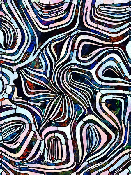 Сломанные Текстуры Серия Unity Stained Glass Творческое Оформление Образца Цветовых — стоковое фото