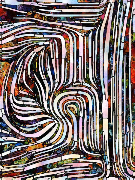 Сломанные Текстуры Серия Unity Stained Glass Взаимодействие Цветовых Текстурных Фрагментов — стоковое фото
