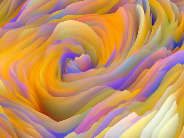 Geometría Del Caos Serie Dimensional Wave Diseño Hecho Textura Color — Foto de Stock