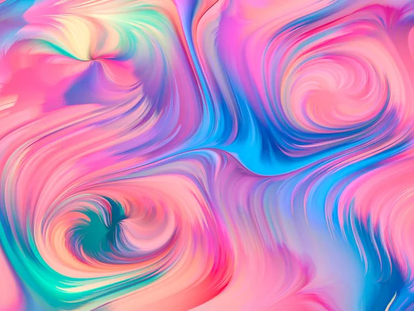 Bunte Kombinationen Pigmentierter Lichtlinien Überlauffarben Serie — Stockfoto