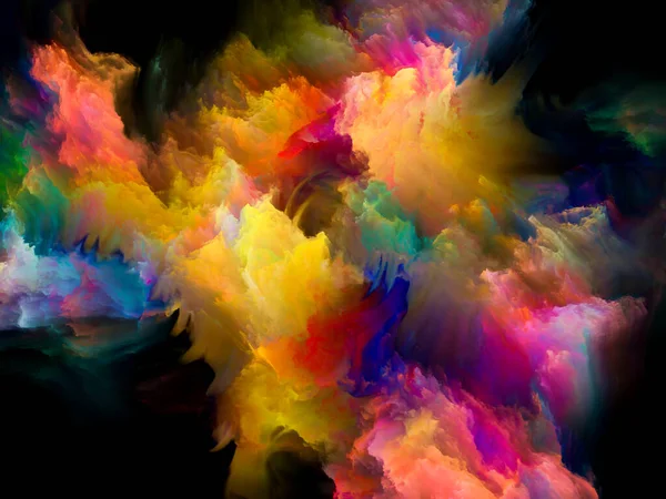 Streszczenie Tła Farby Kolorów Temat Projektowania Kreatywności Inspiracji Sztuki Seria — Zdjęcie stockowe