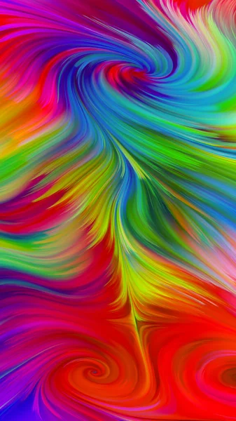 Abstract Color Liquid Screen Series Abstract Background Made Vibrant Flow — Stock Photo, Image