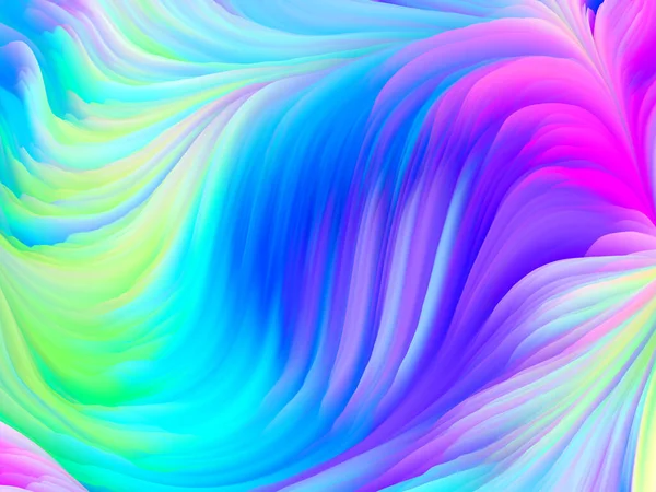 Serie Tormenta Color Representación Del Movimiento Espuma Virtual Para Servir — Foto de Stock