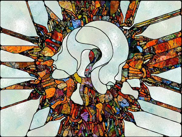 Lekeli Cam serisinin spektral doku birliği. Parçalanma, sanat, şiir ve tasarım konularındaki renk ve doku parçalarının arkaplan tasarımı